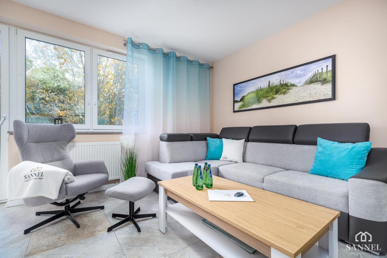 Apartament Lazure Przy Lesie-Sloneczne Tarasy Dziwnowek-Sannel Apartments For Rent Dziwnówek Exterior foto