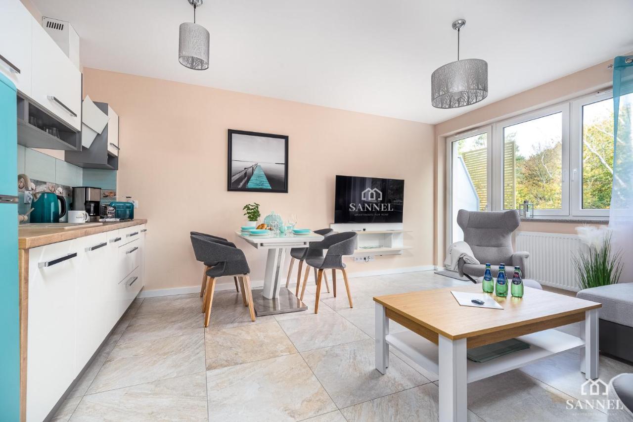 Apartament Lazure Przy Lesie-Sloneczne Tarasy Dziwnowek-Sannel Apartments For Rent Dziwnówek Exterior foto